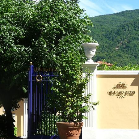 Residence Ville Lago Lugano Porto Ceresio Exteriör bild