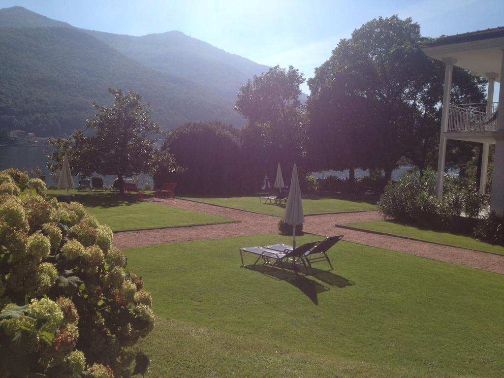Residence Ville Lago Lugano Porto Ceresio Exteriör bild