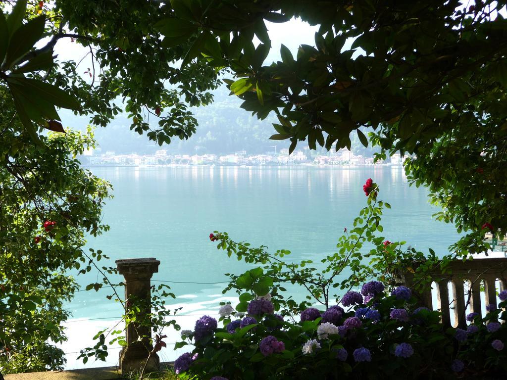 Residence Ville Lago Lugano Porto Ceresio Exteriör bild