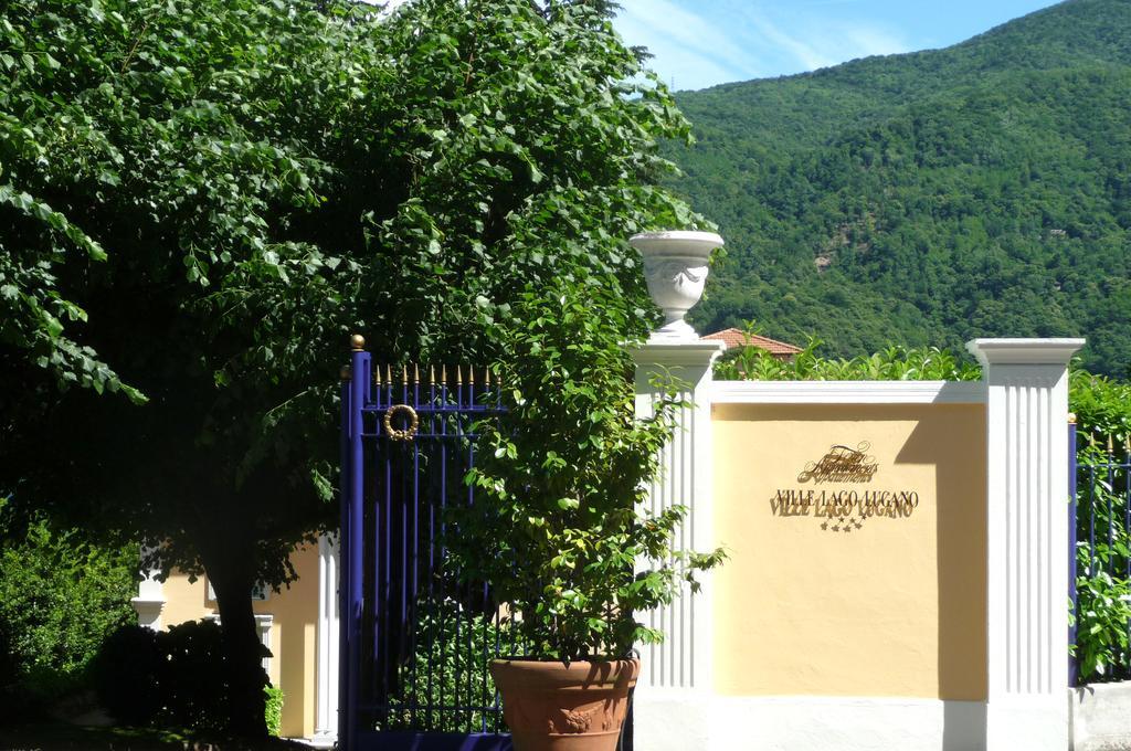 Residence Ville Lago Lugano Porto Ceresio Exteriör bild
